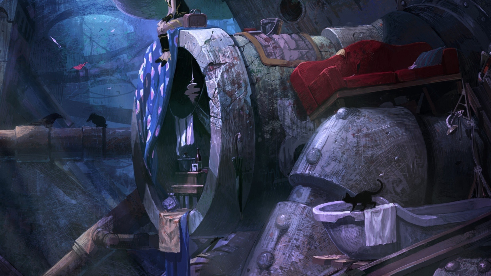 Дом в трубе