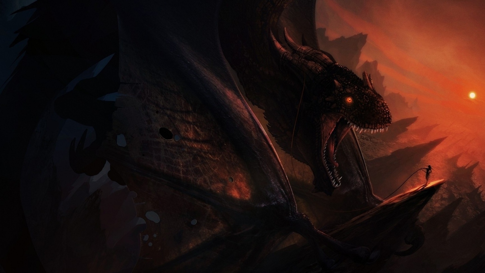 Маленький человек и большой дракон