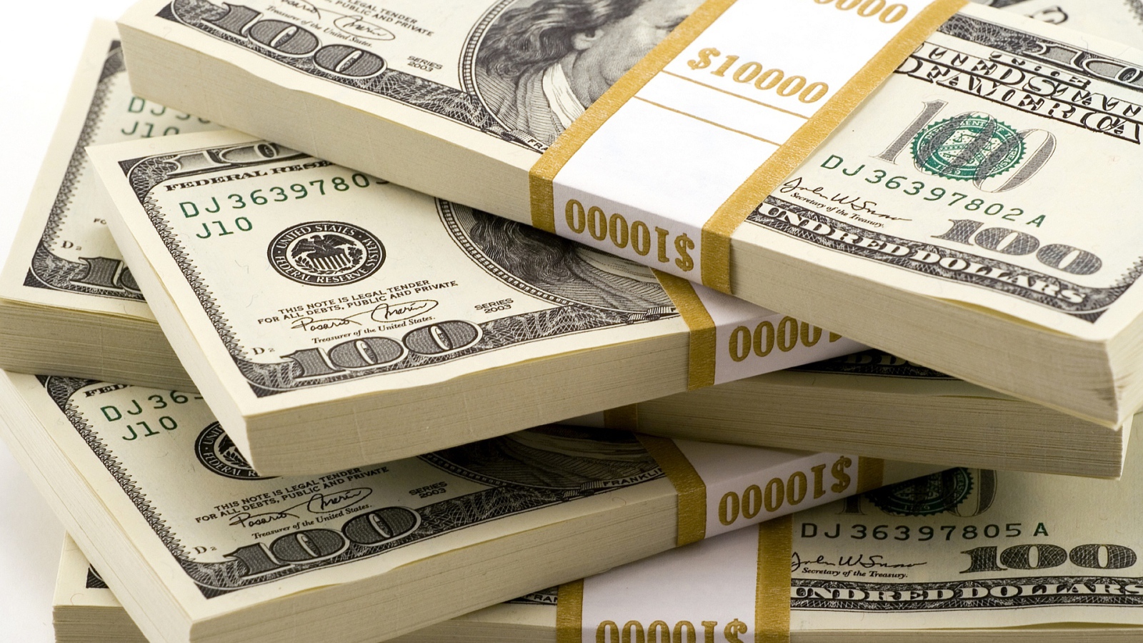 Стопка долларов