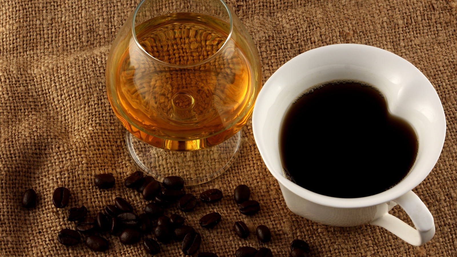 Кофе с коньяком