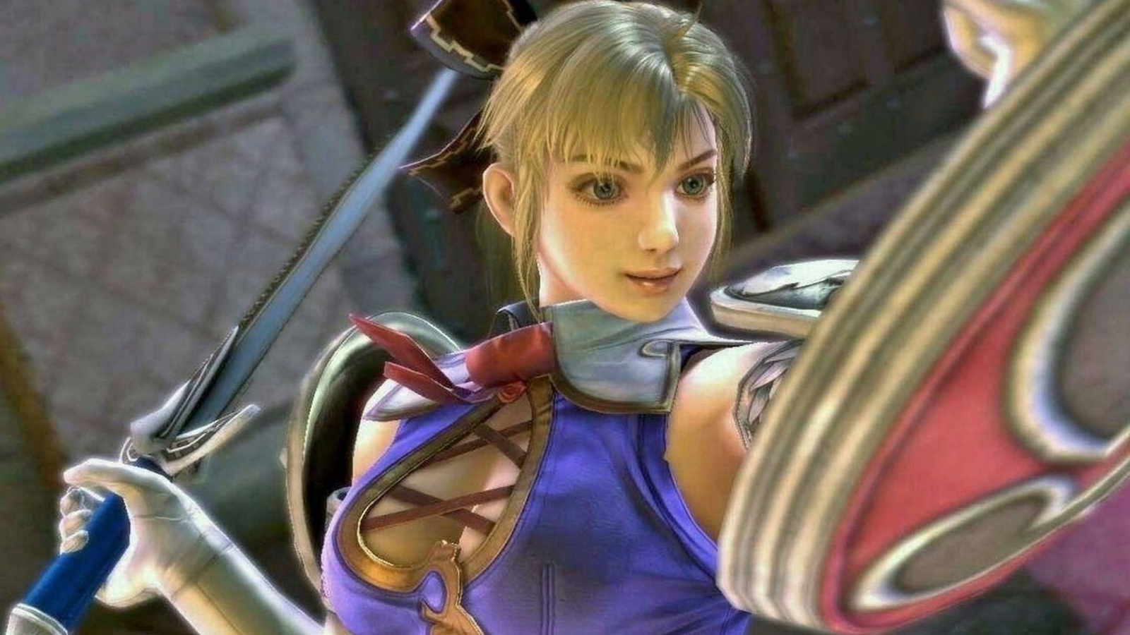 Боевая девушка из игры