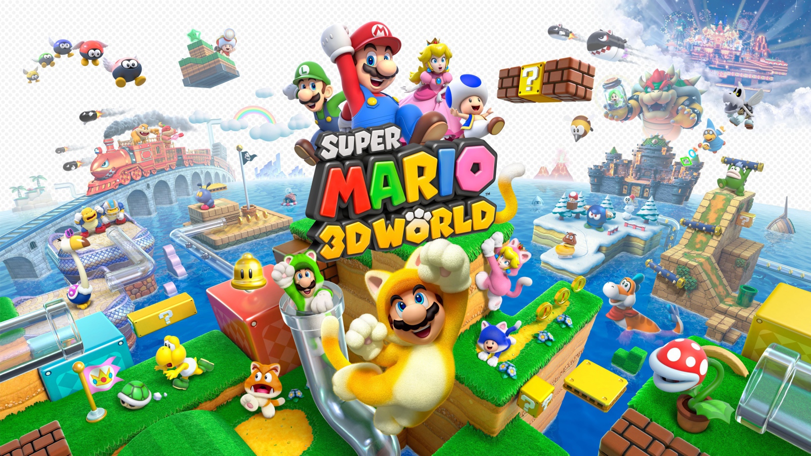 Игра Super mario 3d world