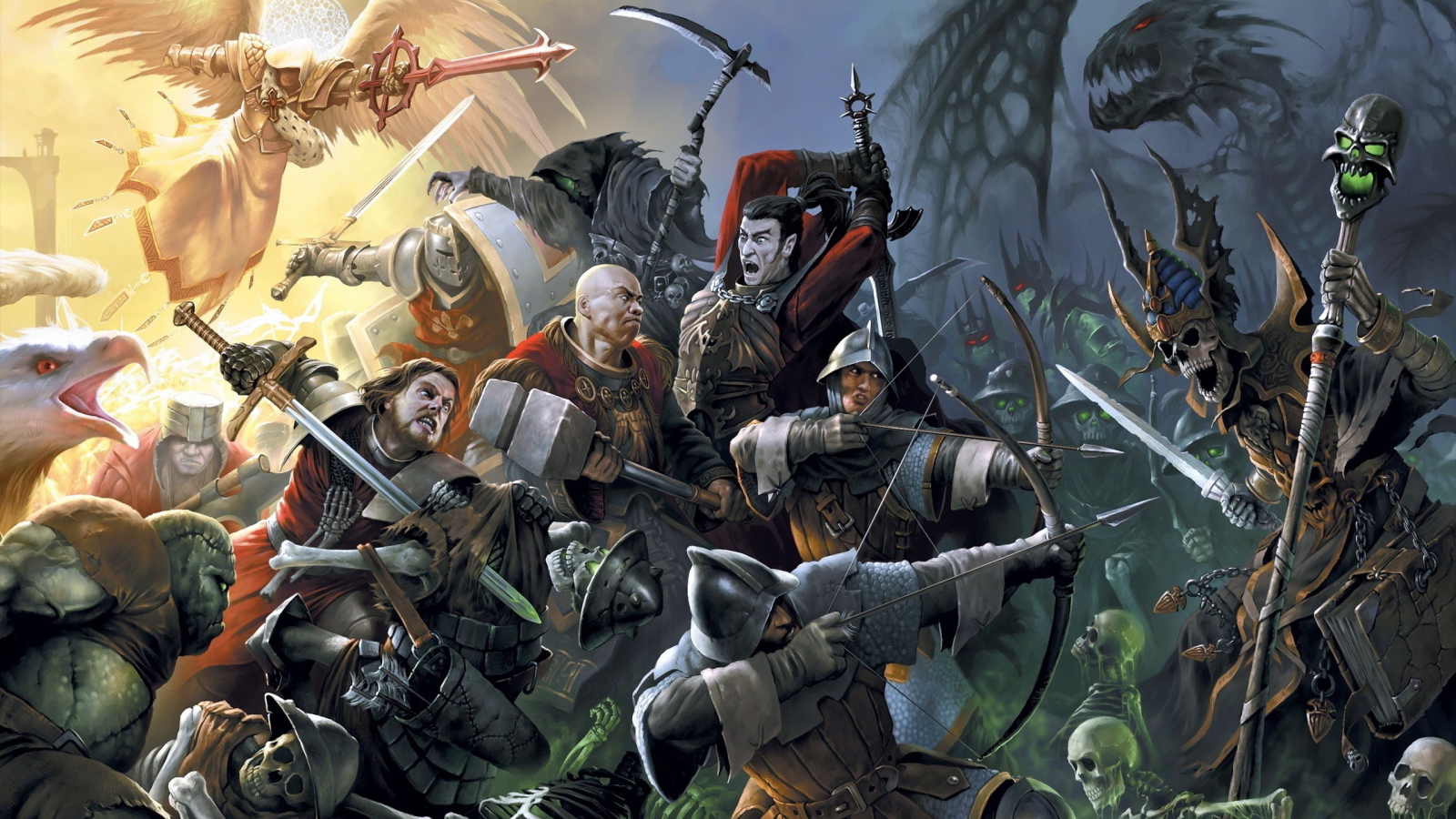 Сражение в игре Magic heroes 7