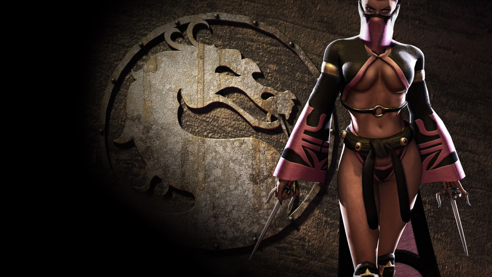 Логотип видео игры Мортал Комбат