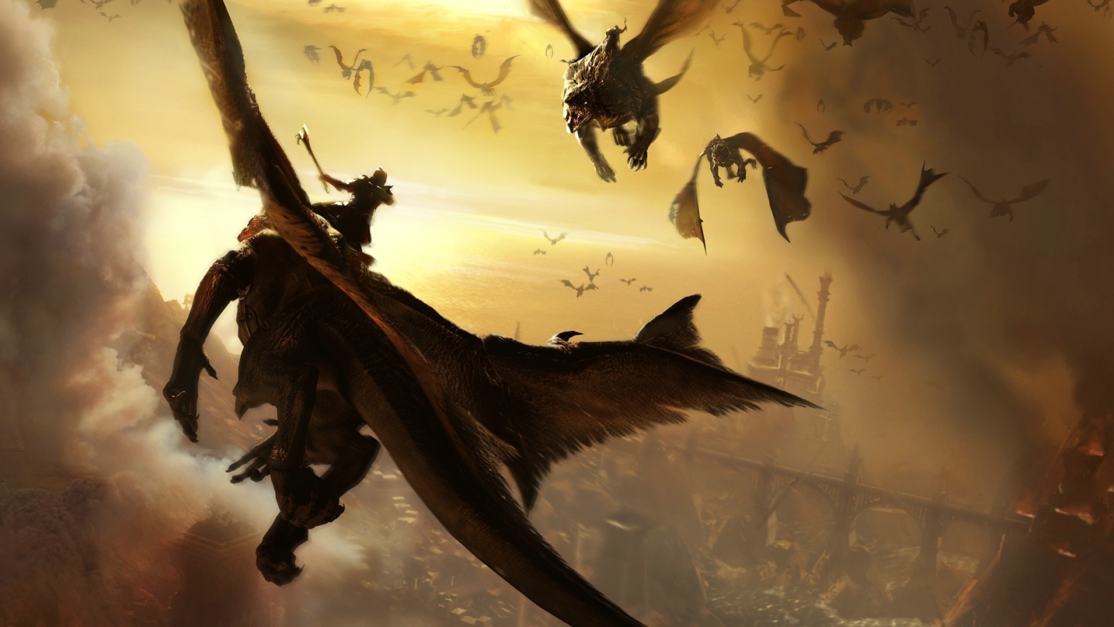 Воины на драконах