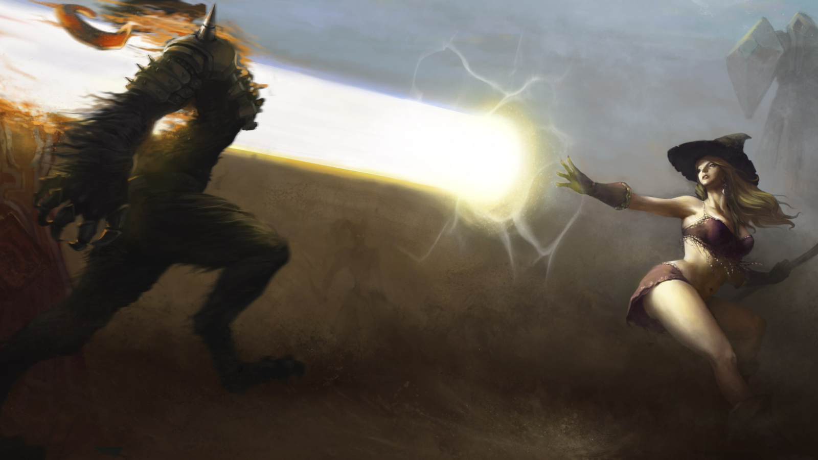 Монстр и ведьма