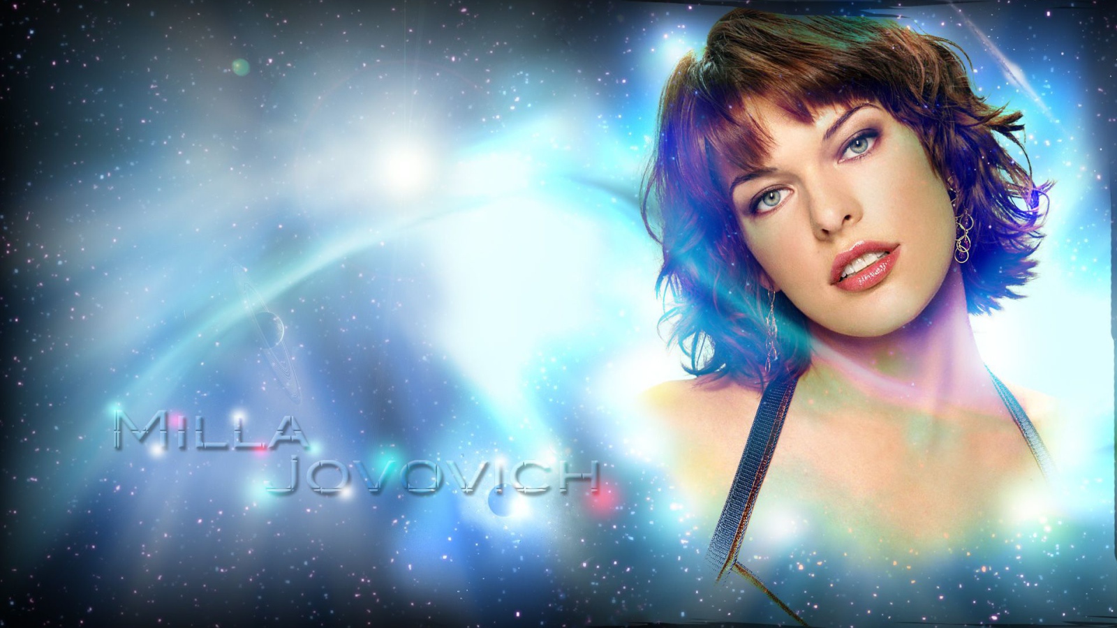 Красивая Милла Йовович