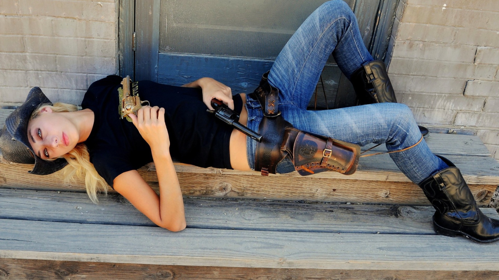 Девушка ковбой