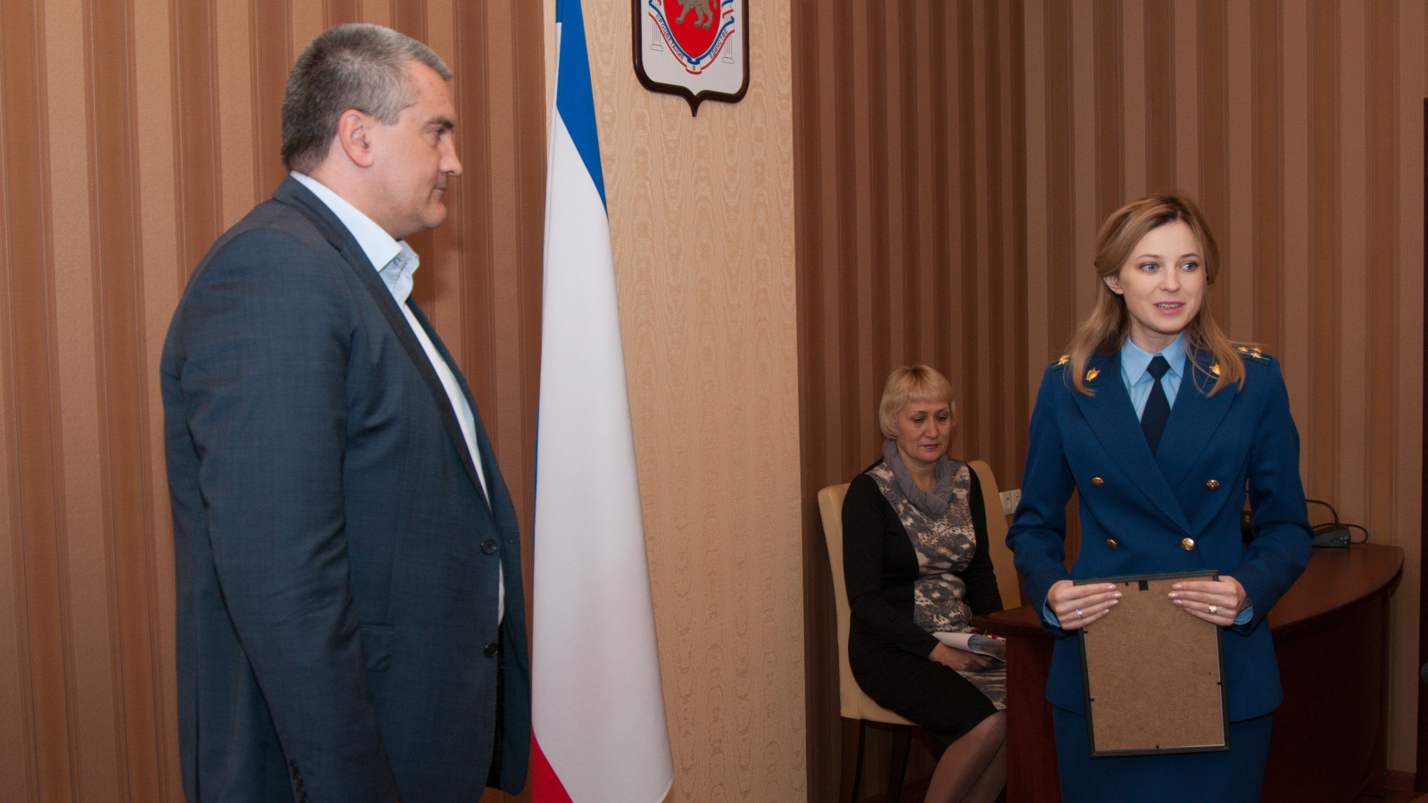 Наталья Поклонская вступает в должность