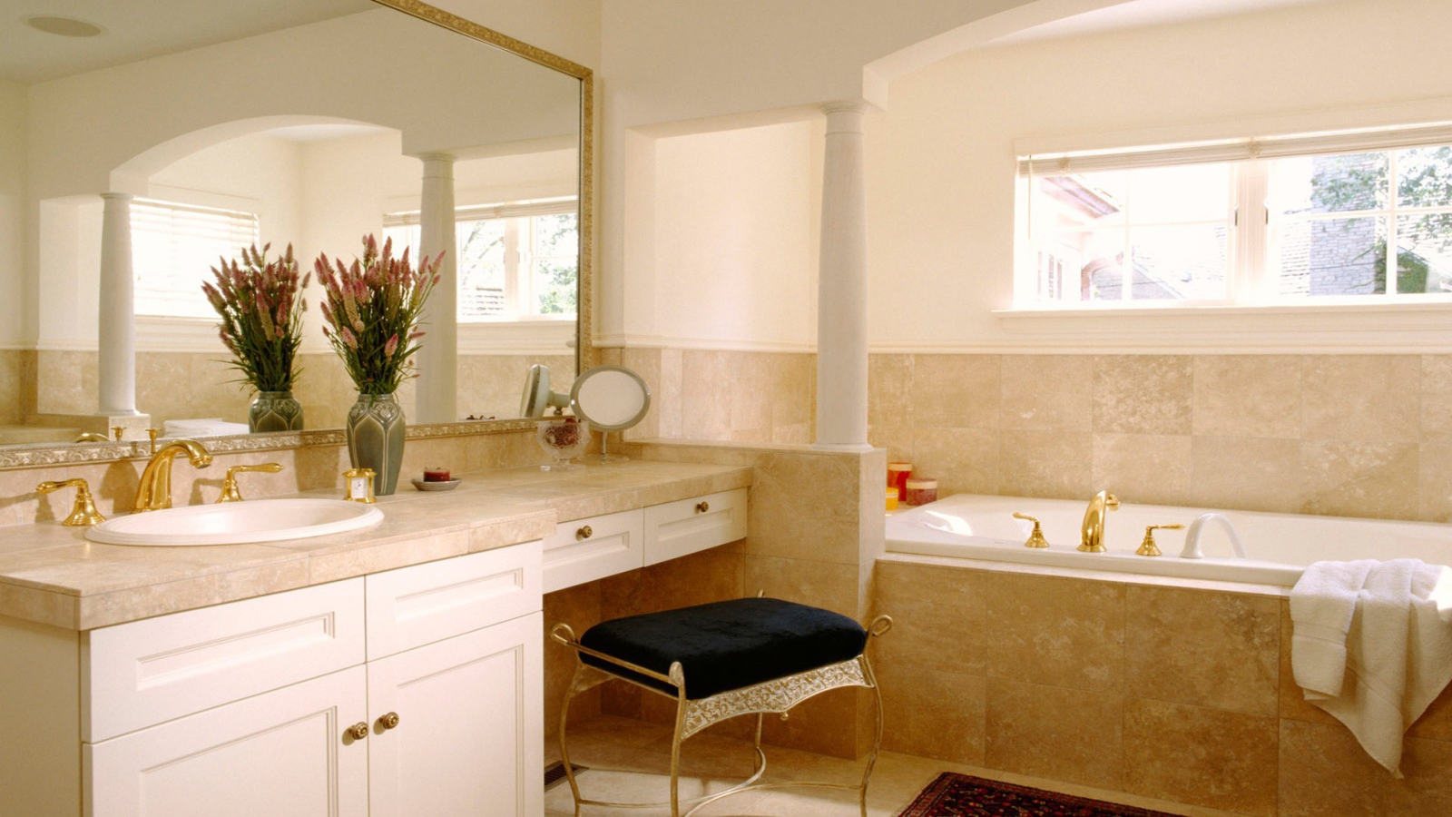 Интерьер ванной комнаты