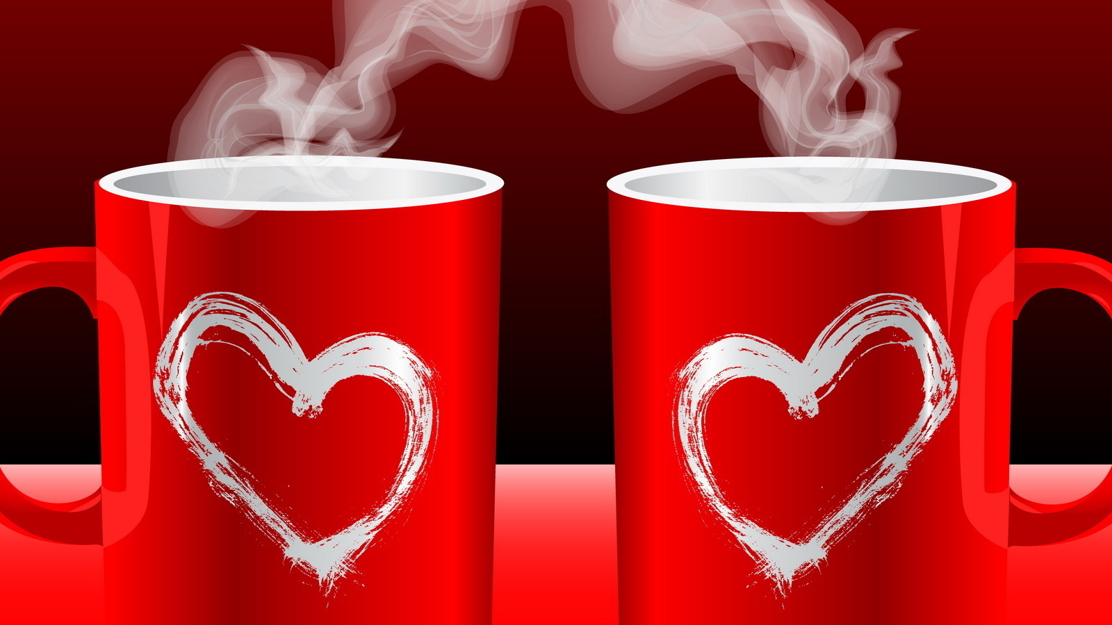 Чашки для влюбленных