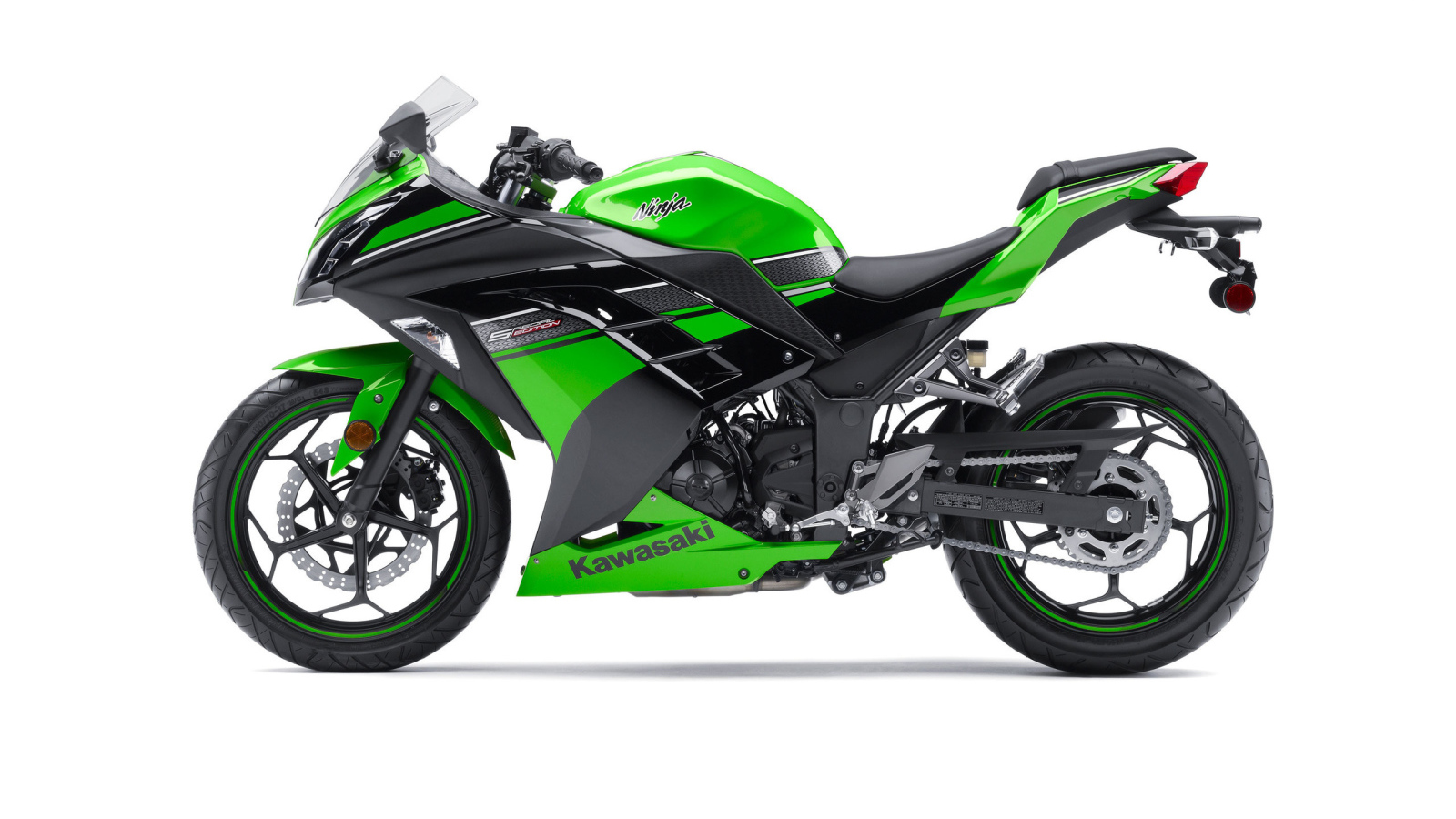 Красивый мотоцикл Kawasaki Ninja 300