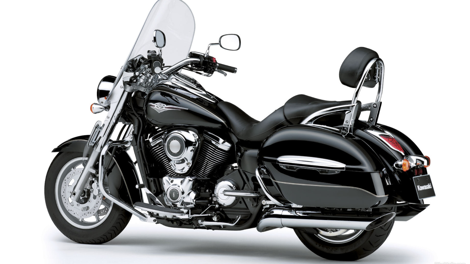 Красивый мотоцикл Kawasaki VN 1700 Classic