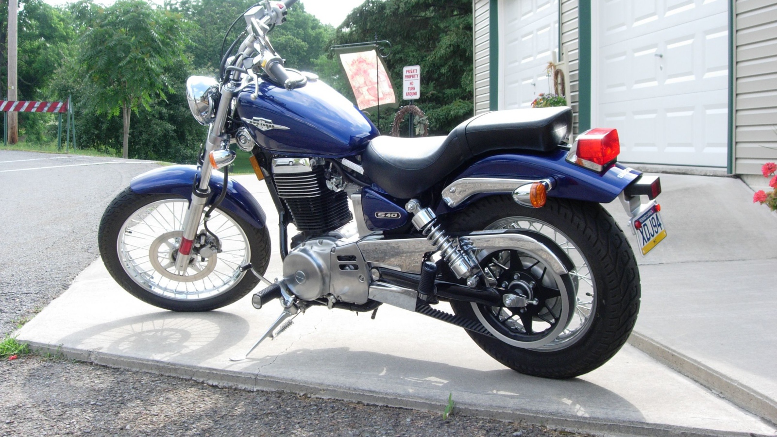 Невероятный мотоцикл Suzuki Boulevard S 40