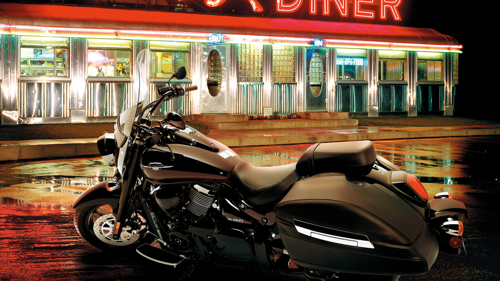 Невероятно быстрый мотоцикл Suzuki Intruder C1500T