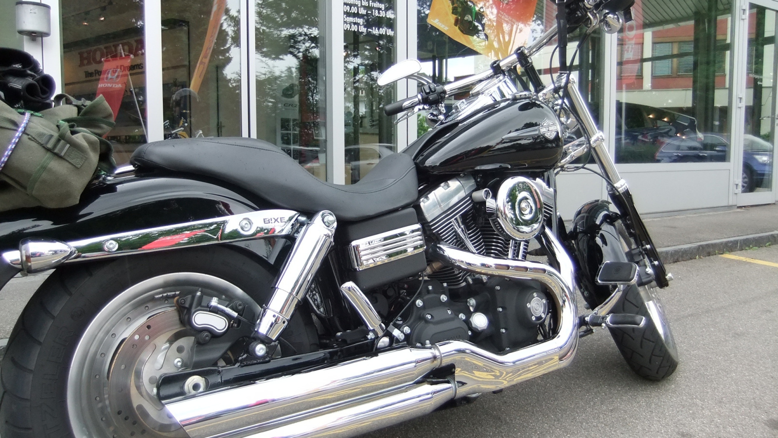 Невероятно быстрый мотоцикл Harley-Davidson Dyna Fat Bob