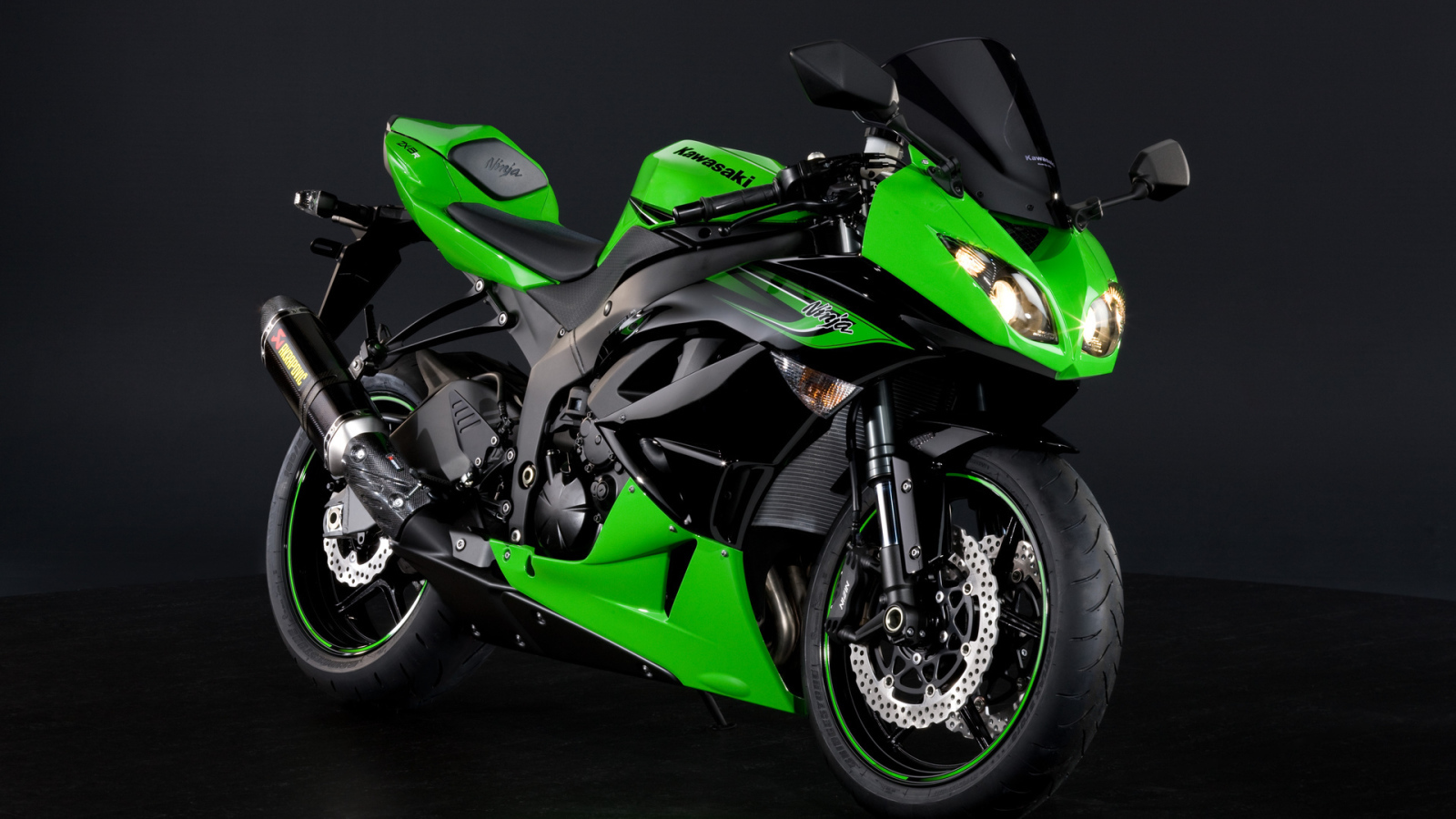 Невероятно быстрый мотоцикл Kawasaki Ninja ZX-6R