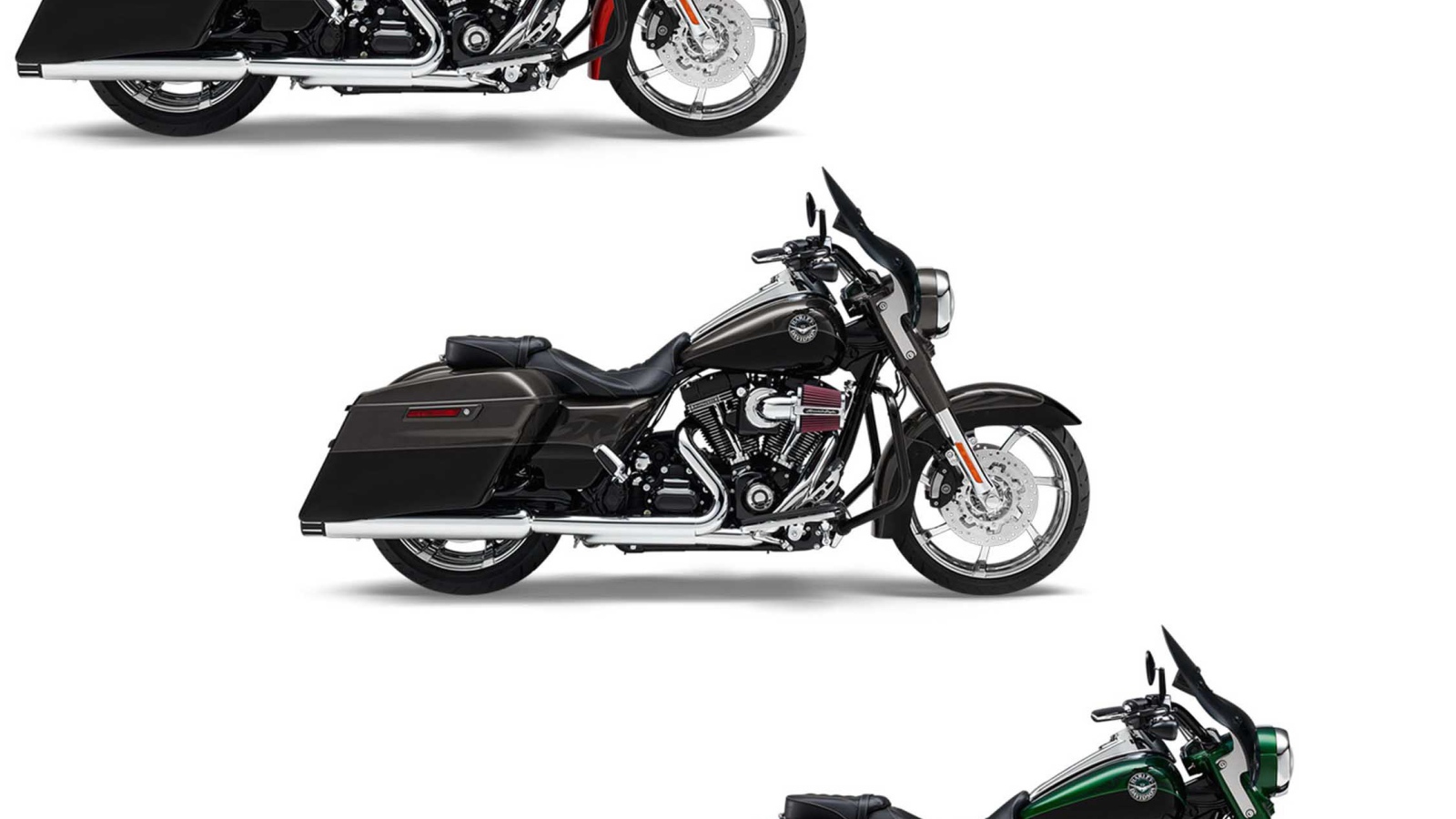 Мотоцикл модели Harley-Davidson CVO Road King