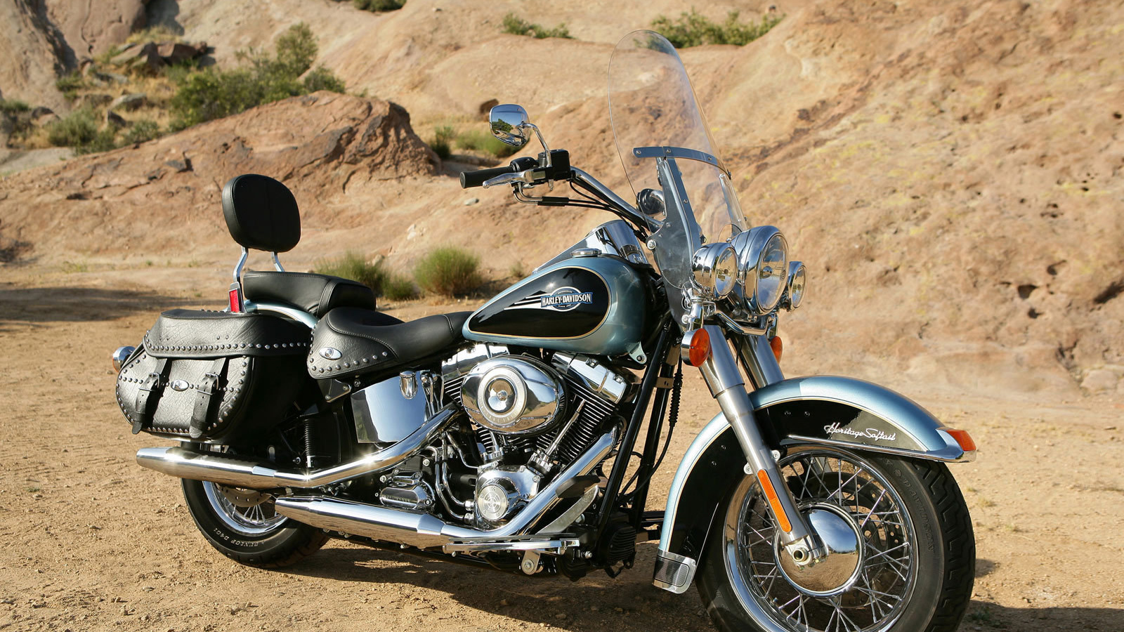 Новый надежный мотоцикл Harley-Davidson Heritage Softail