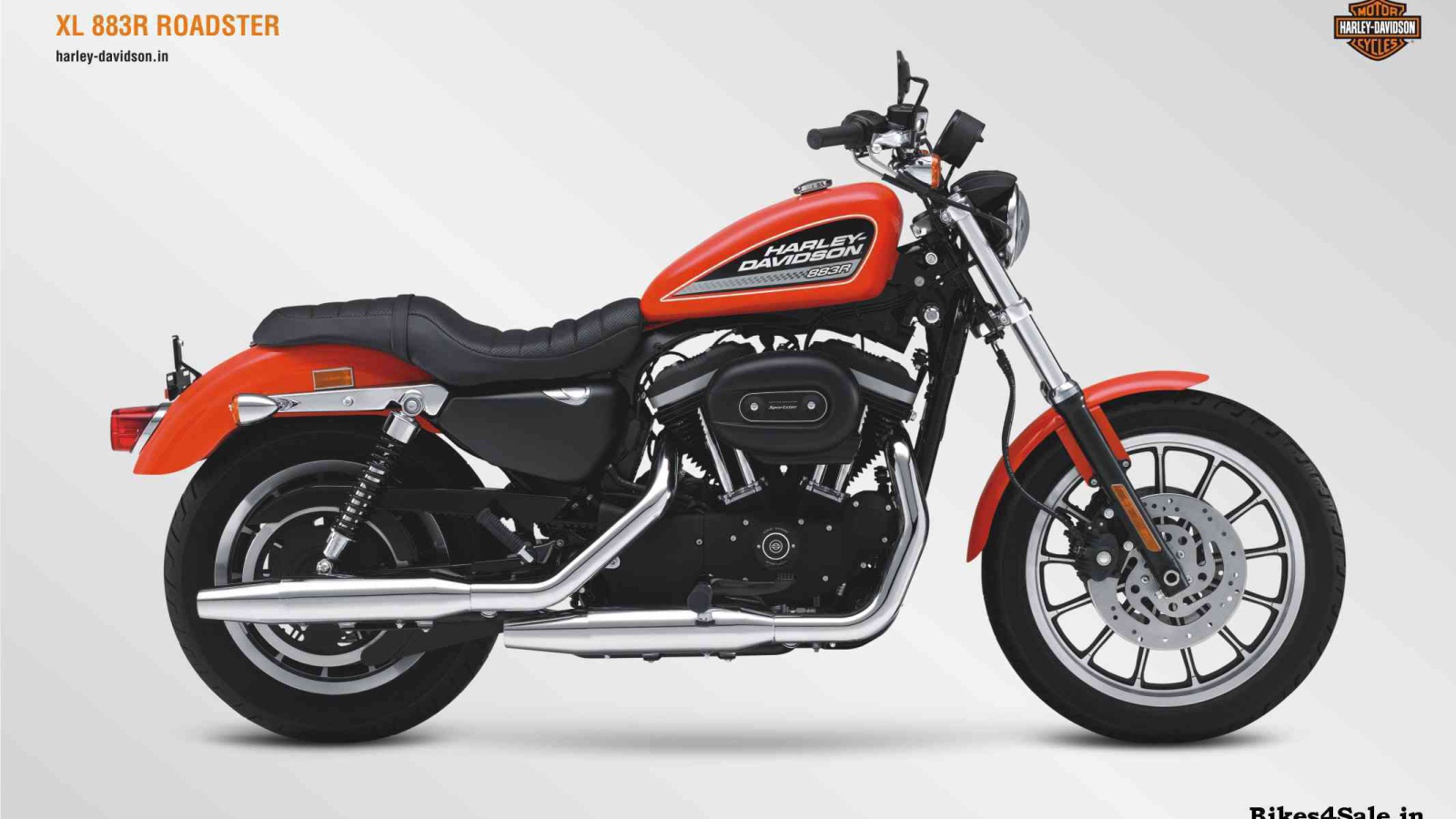 Новый надежный мотоцикл Harley-Davidson XL 883R Sportster Roadster