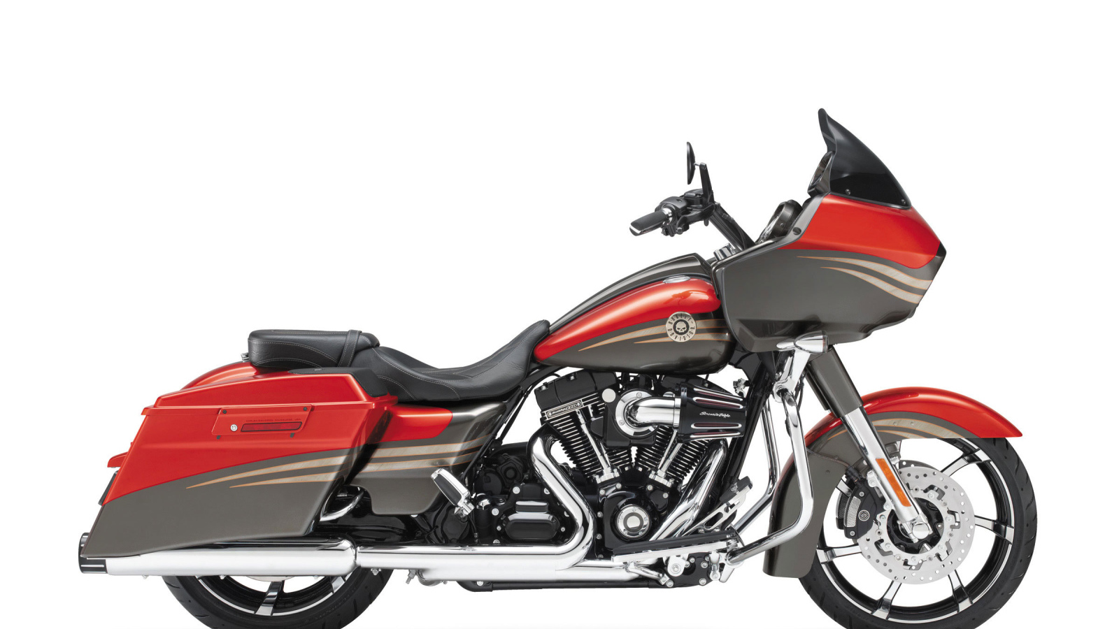 Популярный мотоцикл Harley-Davidson CVO Road Glide Custom