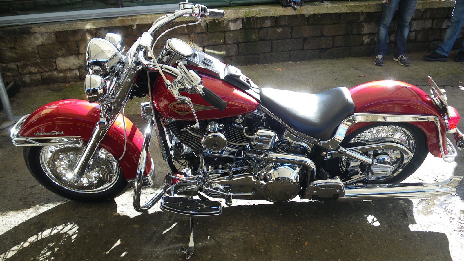 Популярный мотоцикл Harley-Davidson Heritage Softail