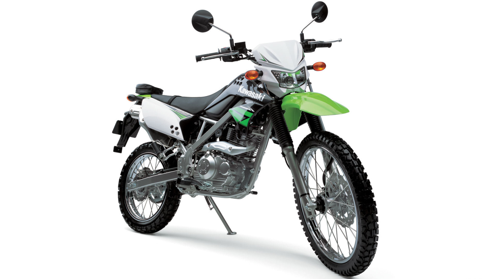 Быстрый мотоцикл Kawasaki KLX 125