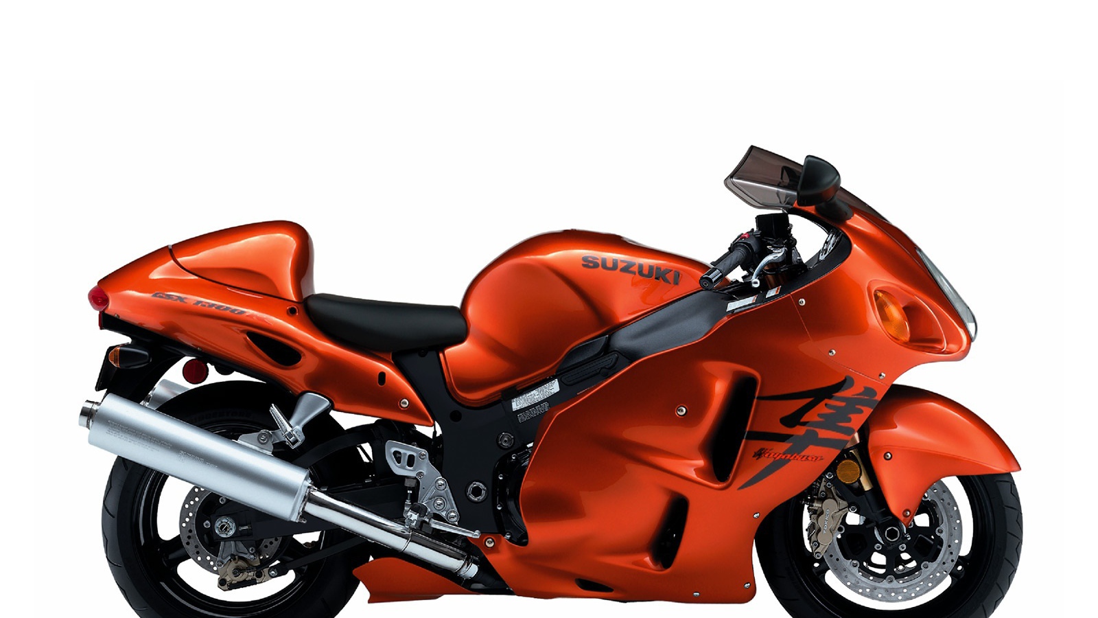 Красный Suzuki hayabusa gsx 1300