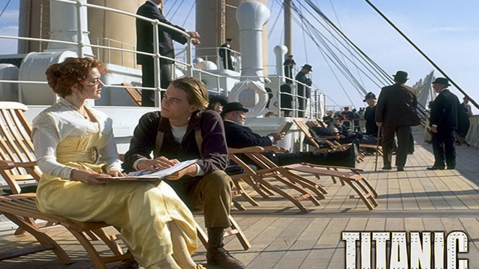 Сцена из фильма Титаник