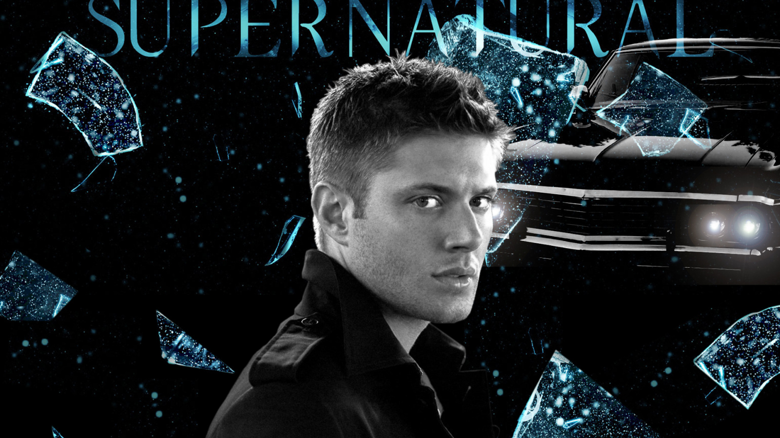 Дин с машиной из сериала Сверхъестественное