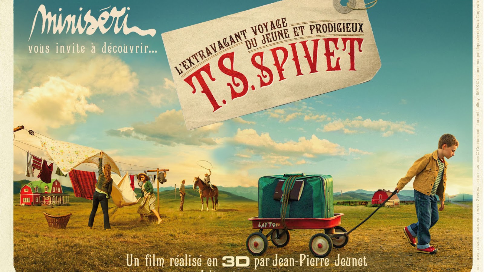 Постер фильма Невероятное путешествие мистера Спивета 2014