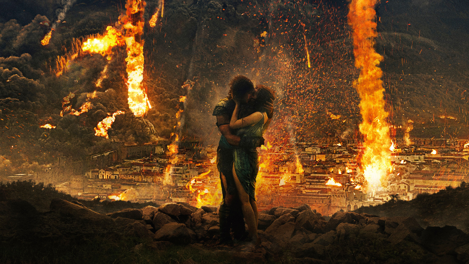 Кадр из фильма Помпеи 2014