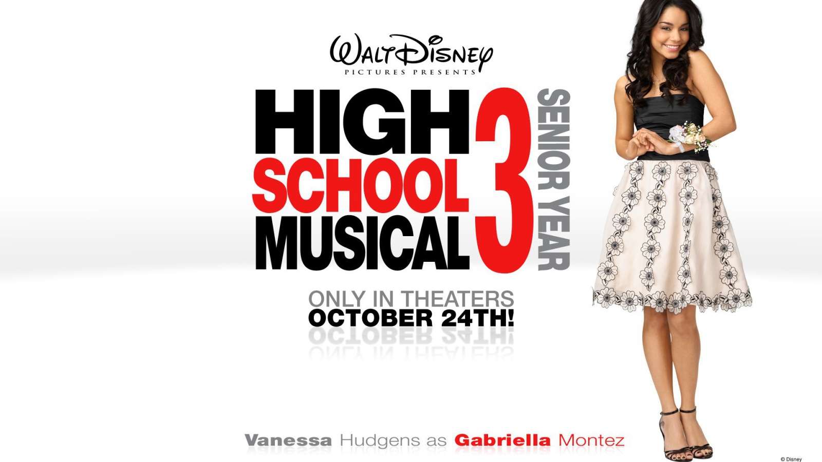 Ванесса в рекламе фильма