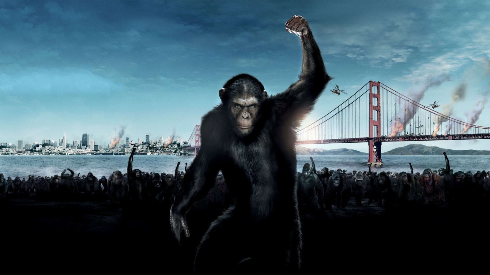 Новый кинофильм Планета обезьян Революция