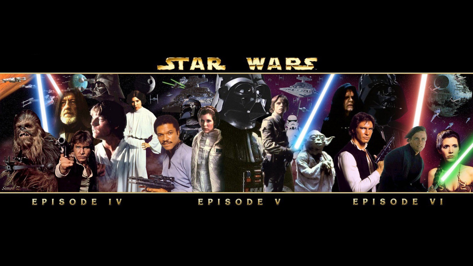 Эпизоды из фильма Звездные войны