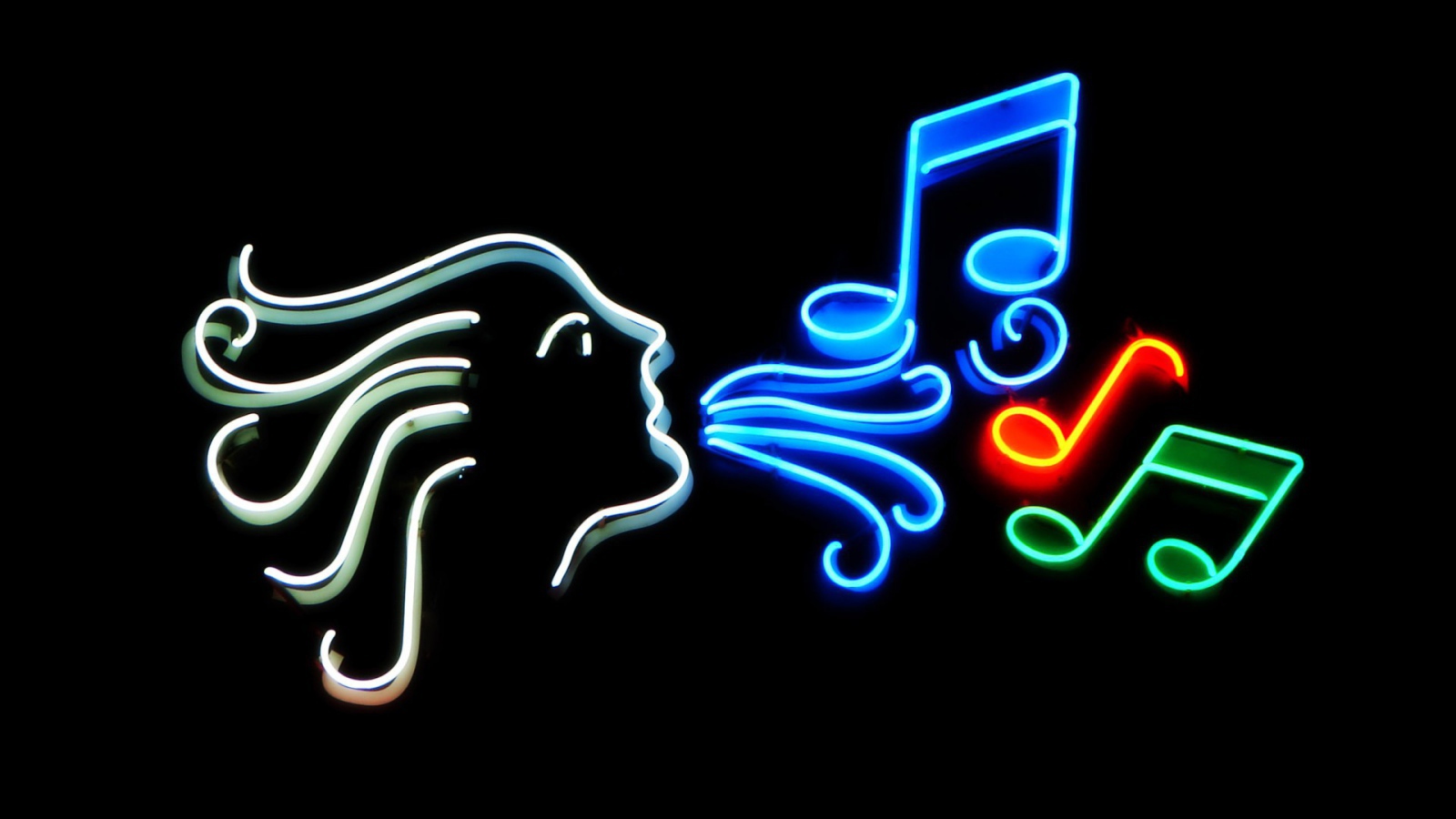 Подсветка в виде нот