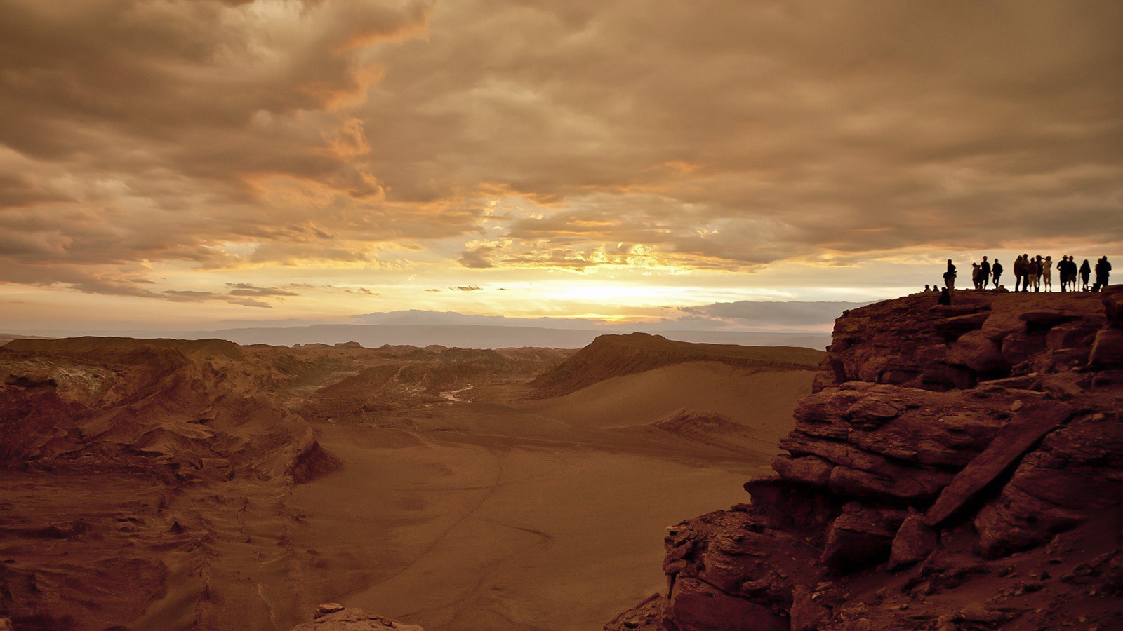 Лунная пустыня в Чили