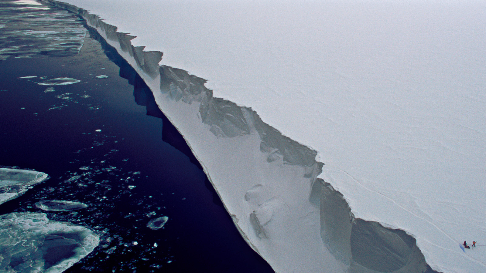 Край льда в антарктиде