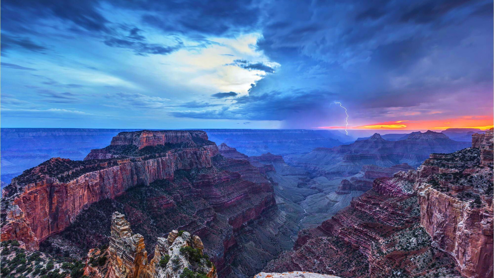 Гроза перед закатом