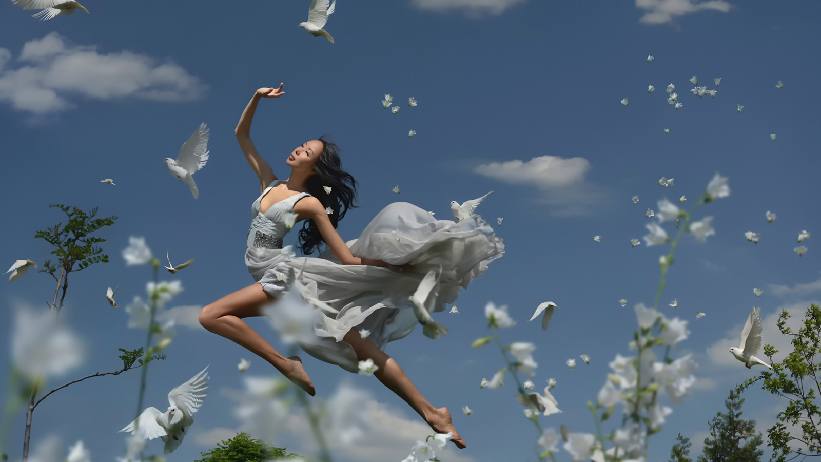 Полет с птицами