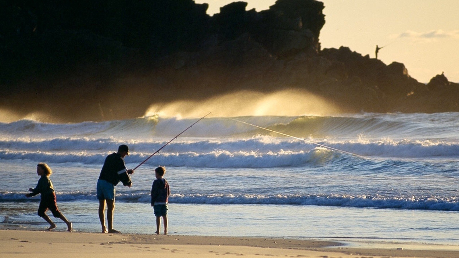 Рыбалка во время шторма