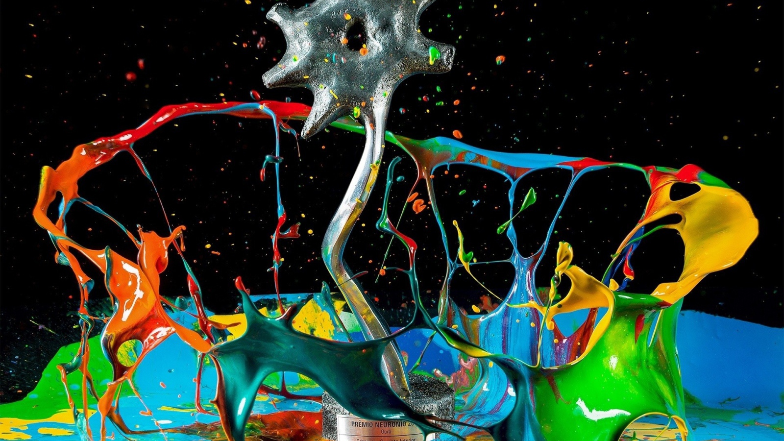 Брызги краски