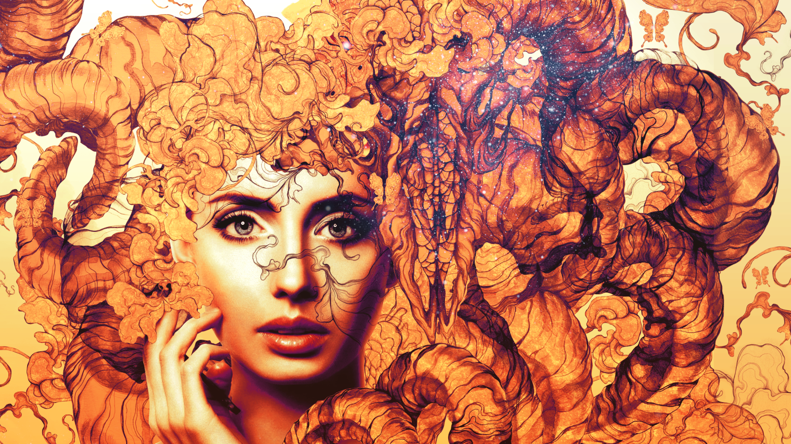 Лицо девушки