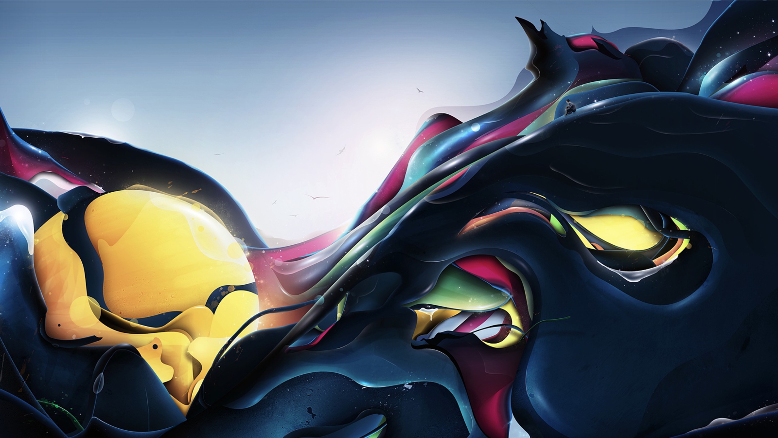 Абстрактные горы