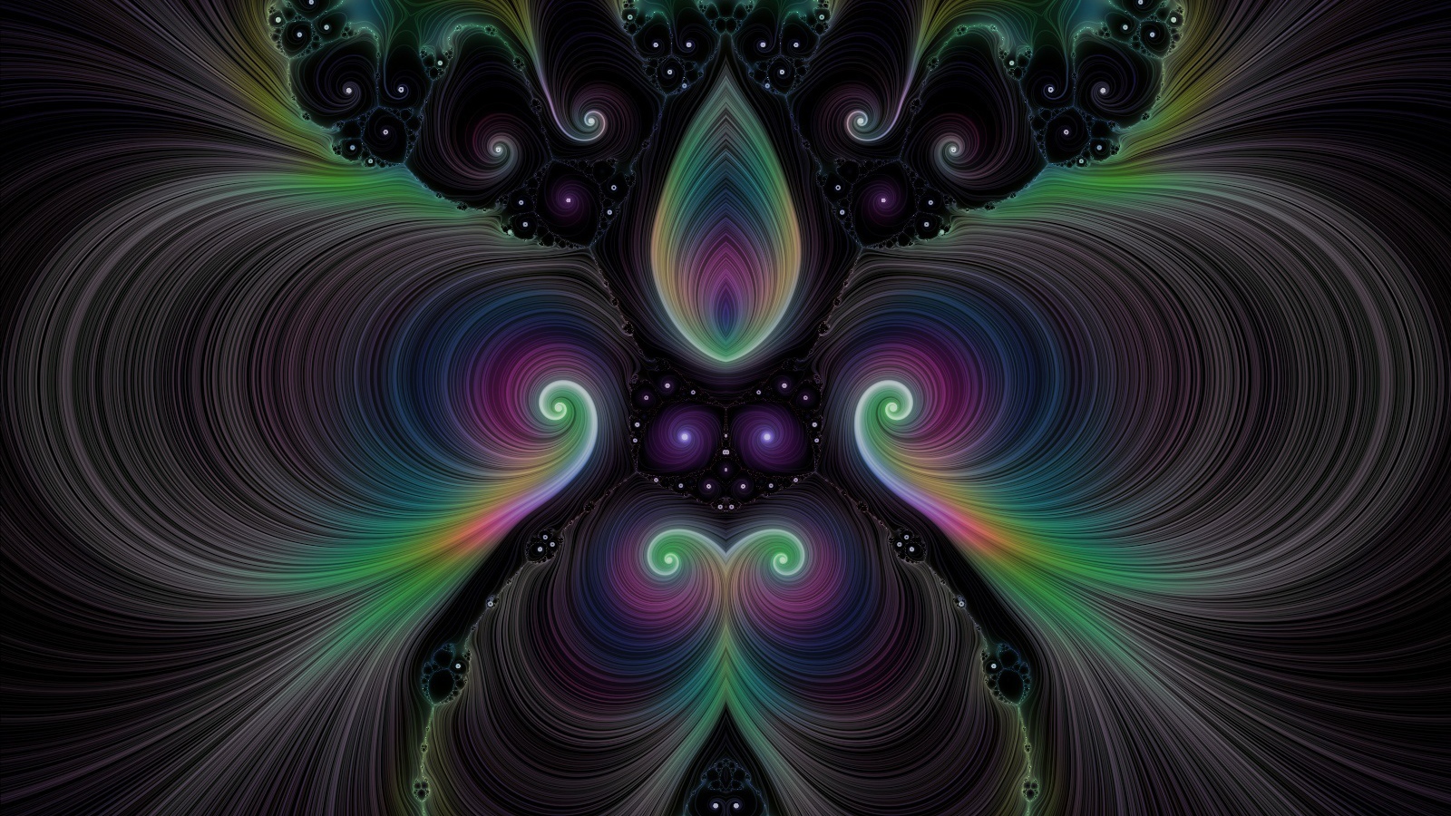 Симметричный абстрактный рисунок