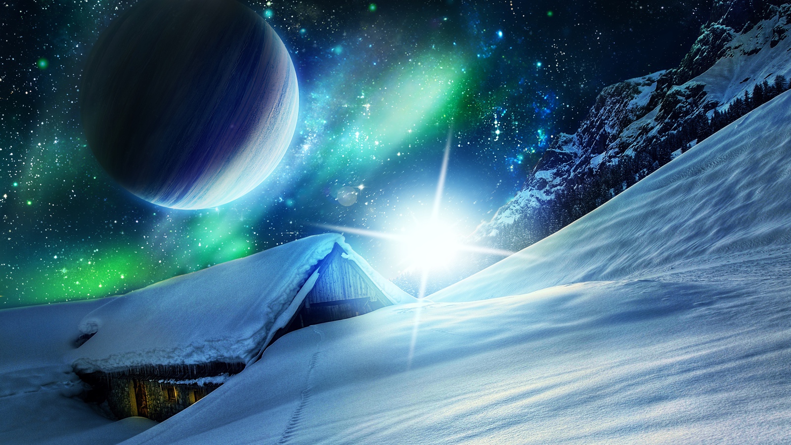 Холодный чужой мир