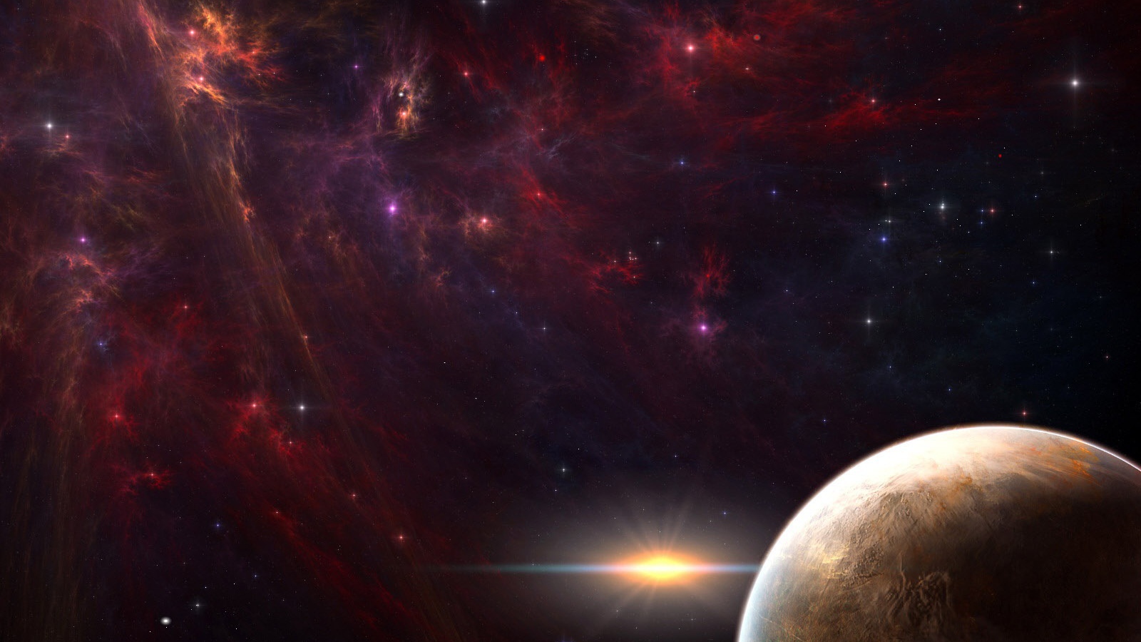 Далекая галактика