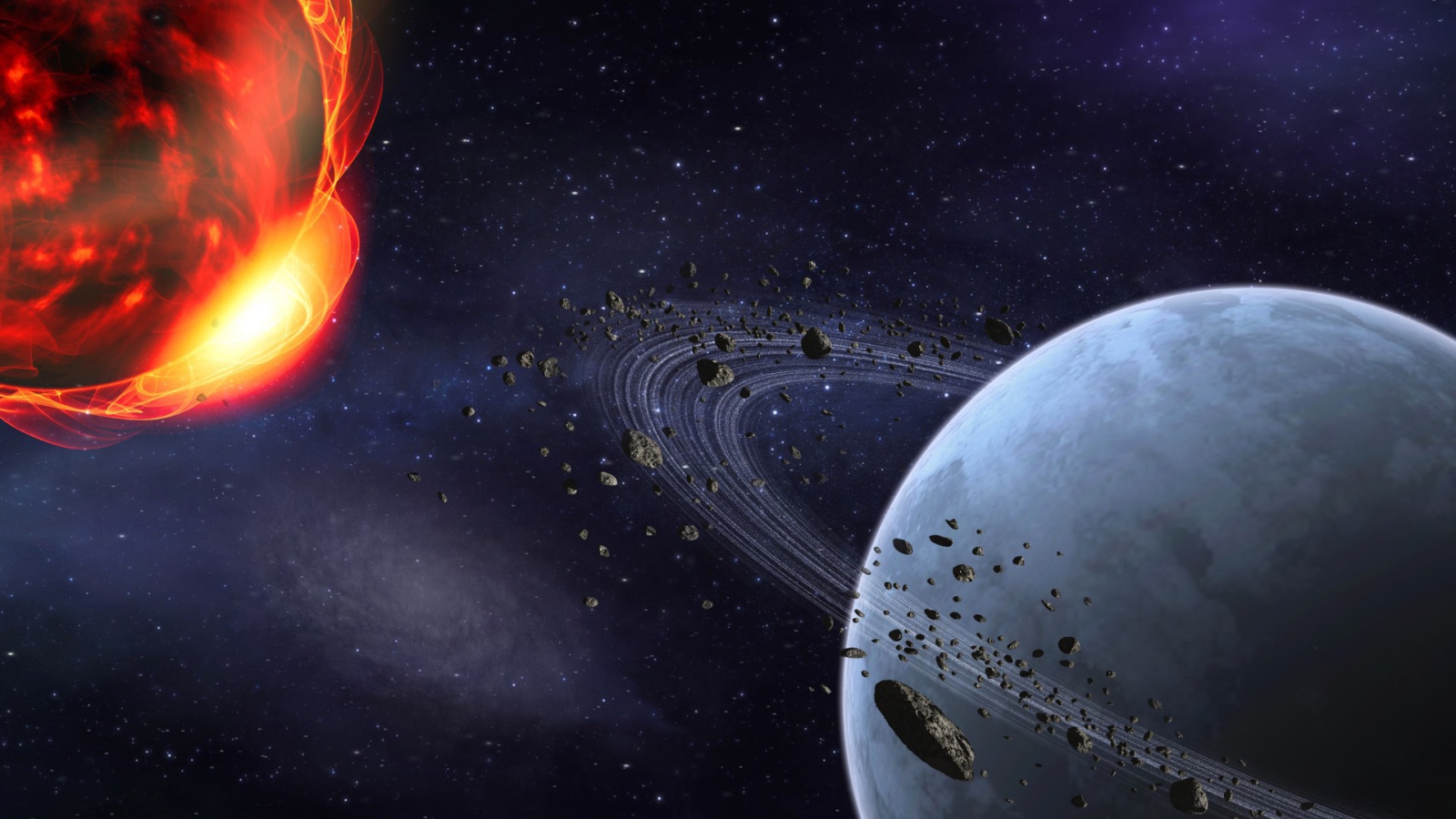 Красное пятно в космосе