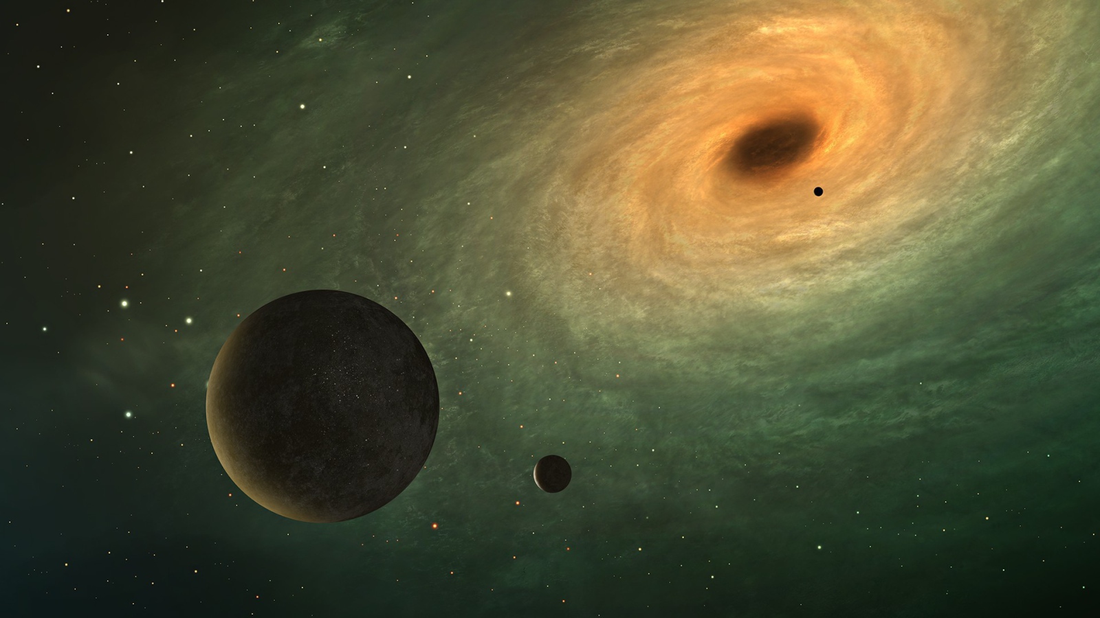 Bодоворот и шар