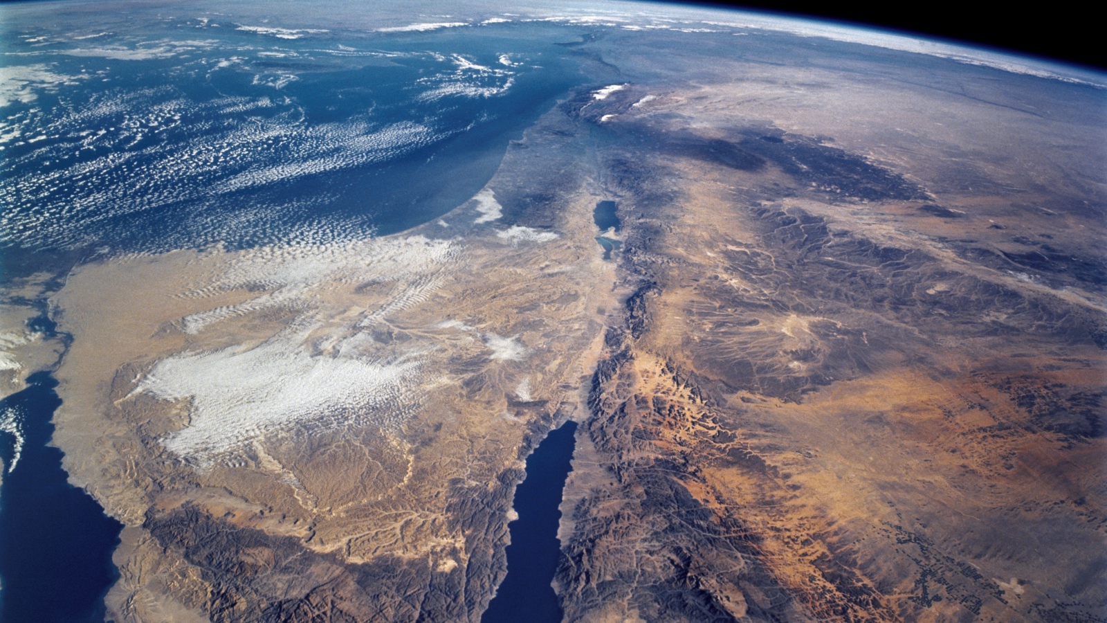 Фото из космоса Африки